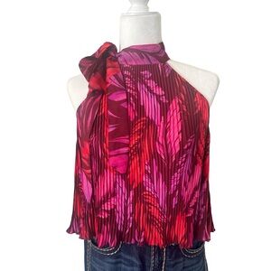 Forever 21 peacock high neck shirt Contemporary.